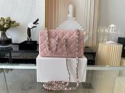 CHANEL | Classic Flap Bag Light Pink in Grain - A01116 - 20 cm - 6