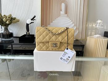 CHANEL | Classic Flap Bag Beige in Grain - A01116 - 20 cm