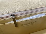CHANEL | Classic Flap Bag Beige in Grain - A01116 - 20 cm - 6