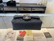 CHANEL | Classic Flap Bag Black Lambskin Gold Hardware- A01116 - 20 cm - 5