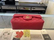 CHANEL | Classic Flap Bag Red Golden Hardware- A01116 - 20 cm - 2
