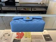 CHANEL | Classic Flap Bag Blue Golden Hardware- A01116 - 20 cm - 4