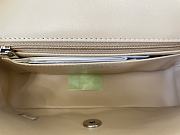 CHANEL | Classic Flap Bag Beige Silver Hardware- A01116 - 20 cm - 6