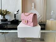 CHANEL | Classic Flap Bag Light Pink Golden Hardware- A01116 - 20 cm - 3