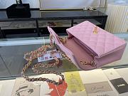 CHANEL | Classic Flap Bag Light Pink Golden Hardware- A01116 - 20 cm - 5