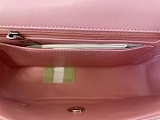 CHANEL | Classic Flap Bag Light Pink Silver Hardware- A01116 - 20 cm - 4