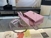 CHANEL | Classic Flap Bag Light Pink Silver Hardware- A01116 - 20 cm - 6