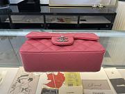 CHANEL | Classic Flap Bag Pink Silver Hardware- A01116 - 20 cm - 2