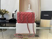 CHANEL | Classic Flap Bag Pink Silver Hardware- A01116 - 20 cm - 3