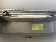 CHANEL | Classic Flap Bag Grey Silver Hardware- A01116 - 20 cm - 5