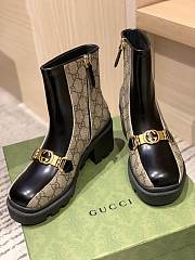 GUCCI | Women's Interlocking G Horsebit boot - 670412 - 5