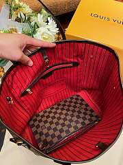  Louis Vuitton | Neverfull Mm Damier Ebene - N41358 - 32cm x 28cm x 16cm - 2