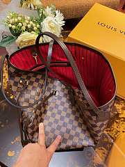  Louis Vuitton | Neverfull Mm Damier Ebene - N41358 - 32cm x 28cm x 16cm - 4