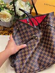  Louis Vuitton | Neverfull Mm Damier Ebene - N41358 - 32cm x 28cm x 16cm - 5