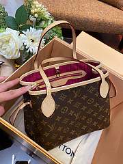 Louis Vuitton | Neverfull PM rose tote Bag - 29x21x12 cm - 2
