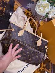 Louis Vuitton | Neverfull PM rose tote Bag - 29x21x12 cm - 6