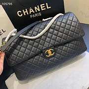 CHANEL | flap quilted bag - 45cm - 4