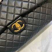 CHANEL | flap quilted bag - 45cm - 5