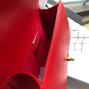 CHANEL | Small Boy Handbag Red golden - A67085 - 20 cm - 5