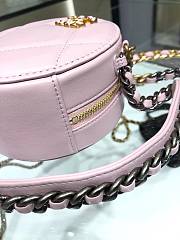CHANEL | 19 Clutch On Chain in pink - AP0945 -  12 × 12 × 4.5 cm - 6