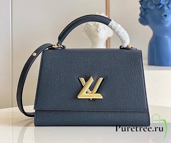 Louis Vuitton | Twist One Handle MM Marine Blue Bag - 29 x 21 x 12 cm - 1