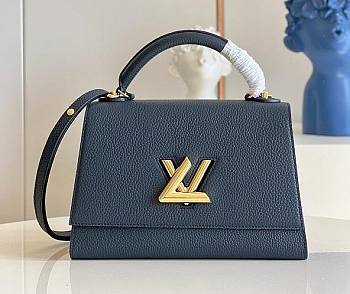 Louis Vuitton | Twist One Handle MM Marine Blue Bag - 29 x 21 x 12 cm