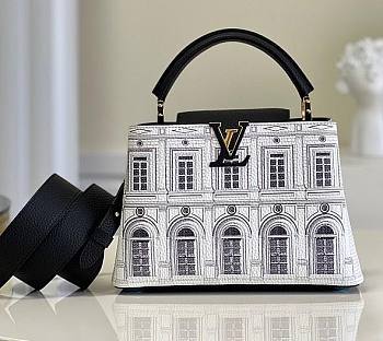 Louis Vuitton | Capucines BB Architettura - M59119 - 27 x 18 x 9 cm