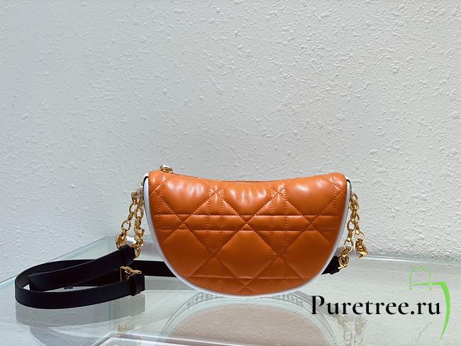 DIOR | SMALL DIOR VIBE HOBO BAG Orange - M7200O - 24 x 15 x 6.8 cm - 1