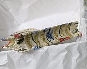 DIOR | Mini Book Tote Beige Multicolor Hibiscus - S5475 - 22.5x24x8cm - 5