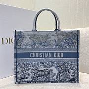 DIOR | Book tote Blue Gradient Toile de Jouy - 41.5cm - 1