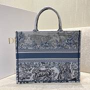 DIOR | Book tote Blue Gradient Toile de Jouy - 41.5cm - 6