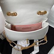 CHANEL | Chain Flap Bag White - AS2975 - 20×6×15 cm - 2