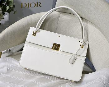 DIOR | Parisienne white bag - M5400U - 30 x 21 x 8.5 cm