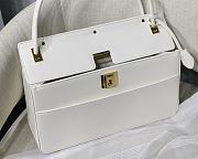 DIOR | Parisienne white bag - M5400U - 30 x 21 x 8.5 cm - 4