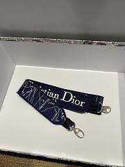 DIOR |  Lady Blue Dior Zodiac bag - M0565O - 24 x 20 x 11 cm - 3