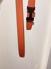 HERMES | Orange Belt - 3 cm - 2