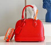 Louis Vuitton | Alma BB Red handbag - 23.5 x 17.5 x 11.5 cm - 1