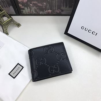 GUCCI | GG embossed wallet - ‎625562 - 12×9.7cm