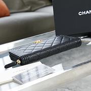 CHANEL | Boy long zippy wallet - 19.5 x 10 x 2 cm - 6