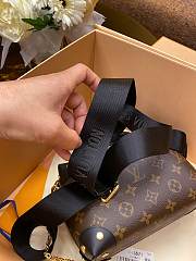 Louis Vuitton | Petite Malle Souple Black bag - M45571 - 20x14x7.5cm - 4