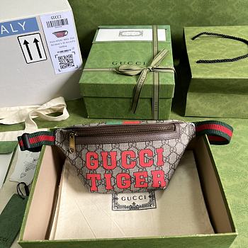 GUCCI | Tiger GG belt bag - 675181 - 23 x 13 x 5 cm