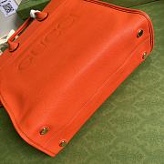 GUCCI | Large Orange tote with logo - ‎674850 - 36 x 37.5 x 12cm - 3