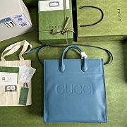 GUCCI | Large Blue tote with logo - ‎674850 - 36 x 37.5 x 12cm - 6