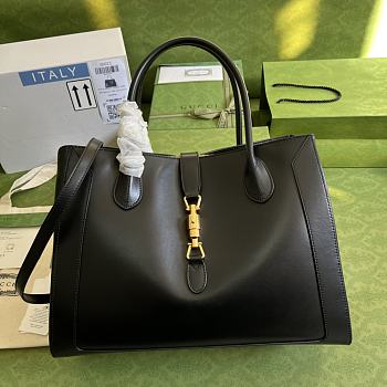 GUCCI | Jackie 1961 large black tote bag - ‎649015 - 40 x 30 x 15cm