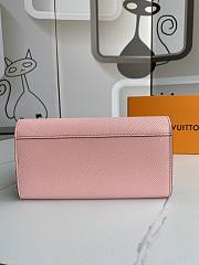 Louis Vuitton | Twist wallet in Pink Epi - M68309 - 19 x 10.5x 2.5 cm - 4