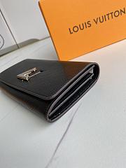 Louis Vuitton | Twist wallet in Black Epi - M68309 - 19 x 10.5x 2.5 cm - 4
