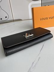 Louis Vuitton | Twist wallet in Black Epi - M68309 - 19 x 10.5x 2.5 cm - 3