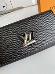Louis Vuitton | Twist wallet in Black Epi - M68309 - 19 x 10.5x 2.5 cm - 6