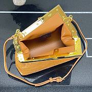 FENDI | First Small caramel crocodile bag - 26×9.5×18cm  - 2