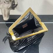 FENDI | First Medium black crocodile bag - 32.5x15x23.5cm  - 2